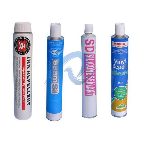 aluminum collapsible tube for chemical sealant
